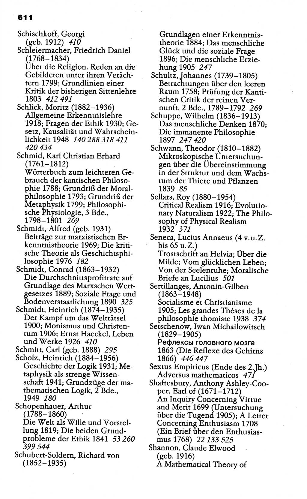 Wörterbuch der marxistisch-leninistischen Philosophie [Deutsche Demokratische Republik (DDR)] 1985, Seite 611 (Wb. ML Phil. DDR 1985, S. 611)