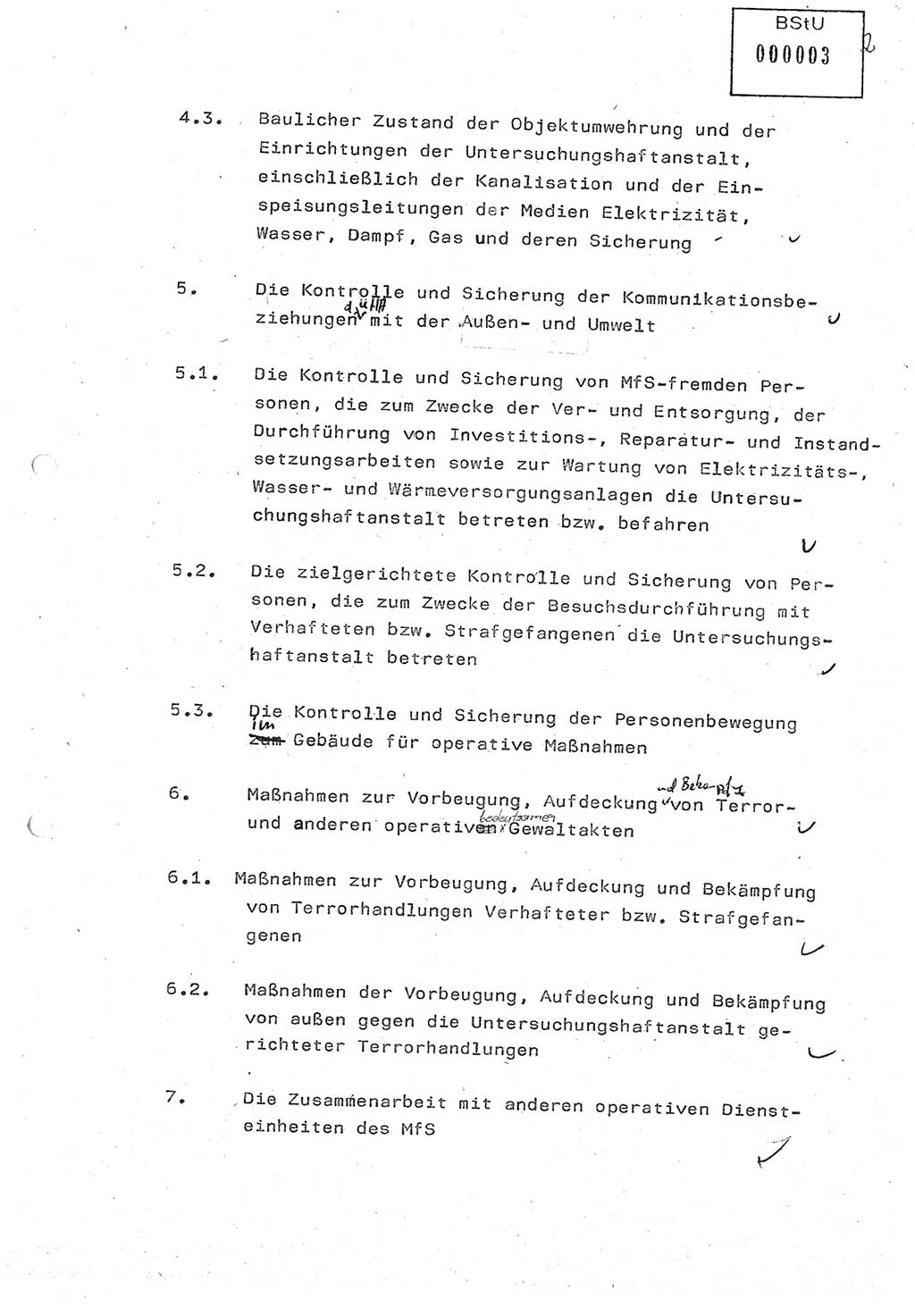 Diplomarbeit (Entwurf) Oberleutnant Peter Parke (Abt. ⅩⅣ), Ministerium für Staatssicherheit (MfS) [Deutsche Demokratische Republik (DDR)], Juristische Hochschule (JHS), Geheime Verschlußsache (GVS) o001-98/86, Potsdam 1986, Seite 3 (Dipl.-Arb. MfS DDR JHS GVS o001-98/86 1986, S. 3)