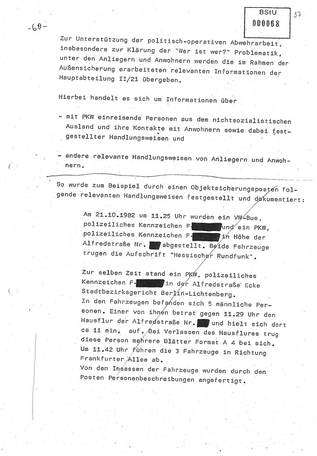 Diplomarbeit (Entwurf) Oberleutnant Peter Parke (Abt. ⅩⅣ), Ministerium für Staatssicherheit (MfS) [Deutsche Demokratische Republik (DDR)], Juristische Hochschule (JHS), Geheime Verschlußsache (GVS) o001-98/86, Potsdam 1986, Seite 68 (Dipl.-Arb. MfS DDR JHS GVS o001-98/86 1986, S. 68)