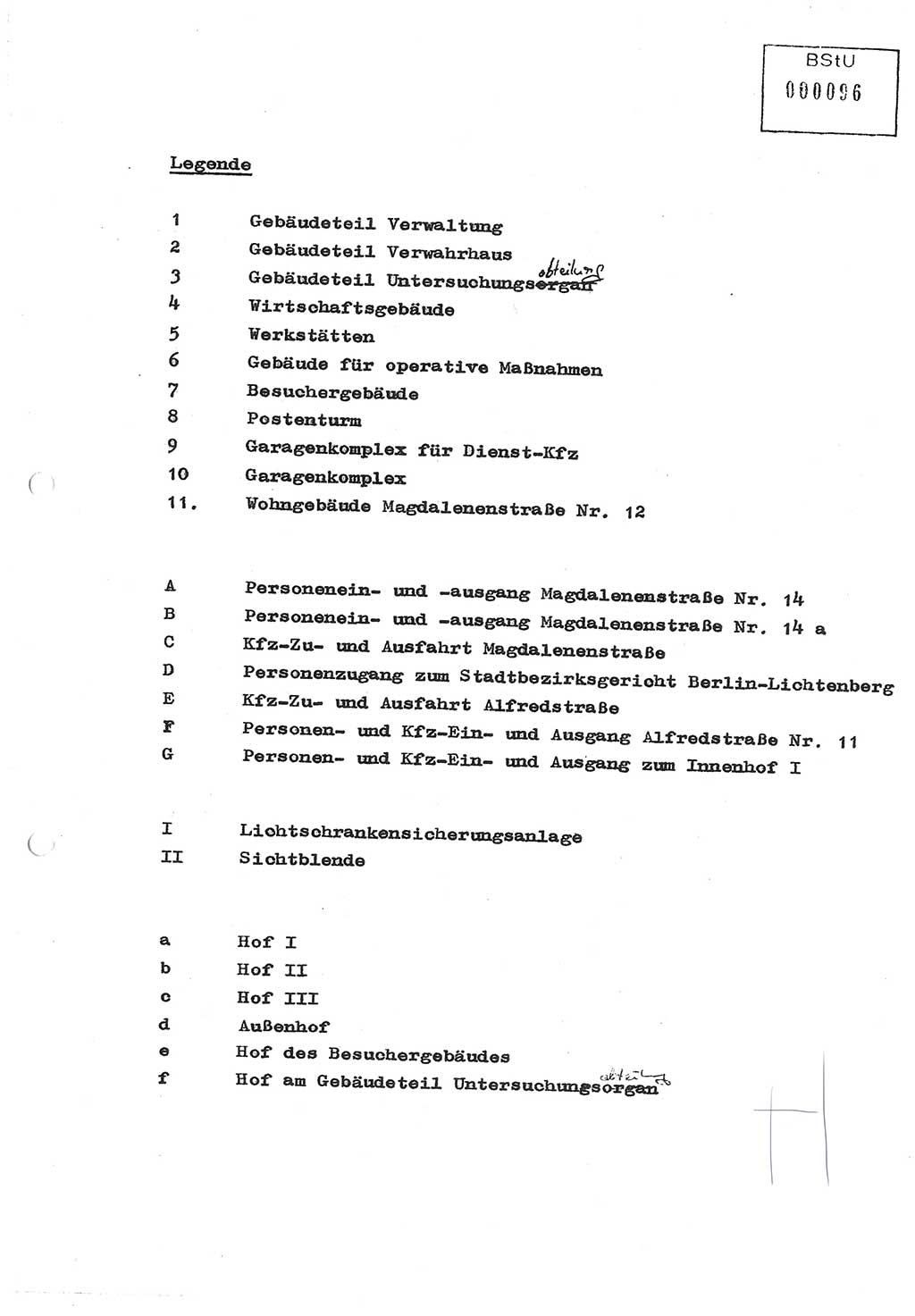 Diplomarbeit (Entwurf) Oberleutnant Peter Parke (Abt. ⅩⅣ), Ministerium für Staatssicherheit (MfS) [Deutsche Demokratische Republik (DDR)], Juristische Hochschule (JHS), Geheime Verschlußsache (GVS) o001-98/86, Potsdam 1986, Seite 96 (Dipl.-Arb. MfS DDR JHS GVS o001-98/86 1986, S. 96)