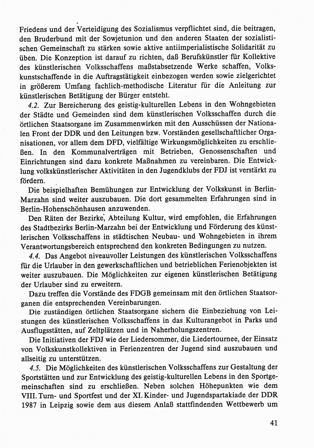 Dokumente der Sozialistischen Einheitspartei Deutschlands (SED) [Deutsche Demokratische Republik (DDR)] 1986-1987, Seite 41 (Dok. SED DDR 1986-1987, S. 41)