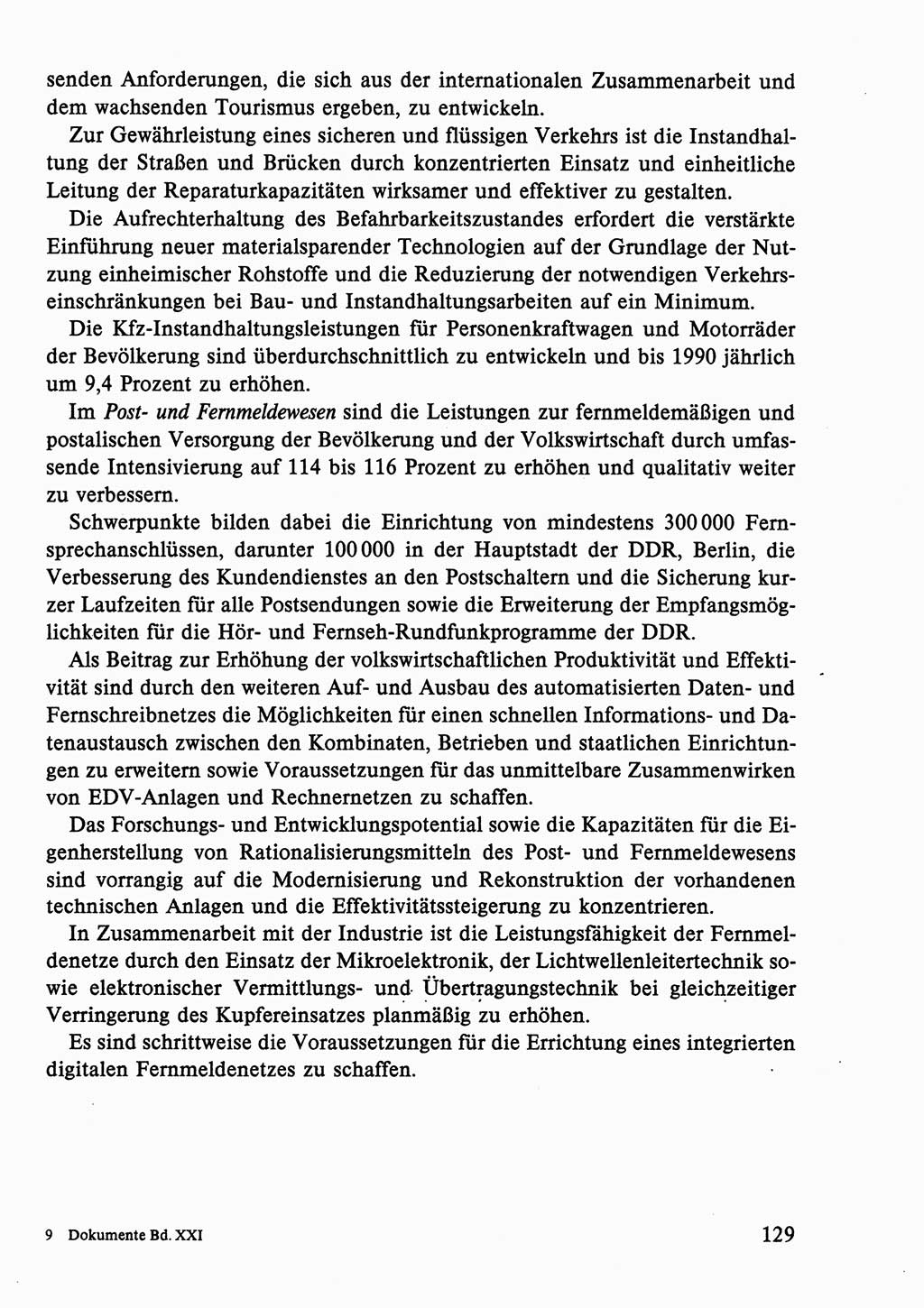 Dokumente der Sozialistischen Einheitspartei Deutschlands (SED) [Deutsche Demokratische Republik (DDR)] 1986-1987, Seite 129 (Dok. SED DDR 1986-1987, S. 129)