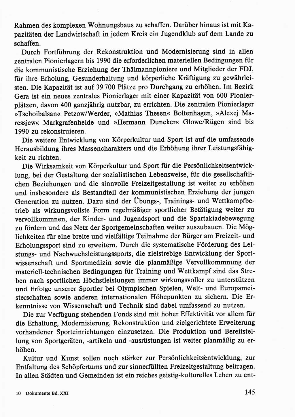 Dokumente der Sozialistischen Einheitspartei Deutschlands (SED) [Deutsche Demokratische Republik (DDR)] 1986-1987, Seite 145 (Dok. SED DDR 1986-1987, S. 145)