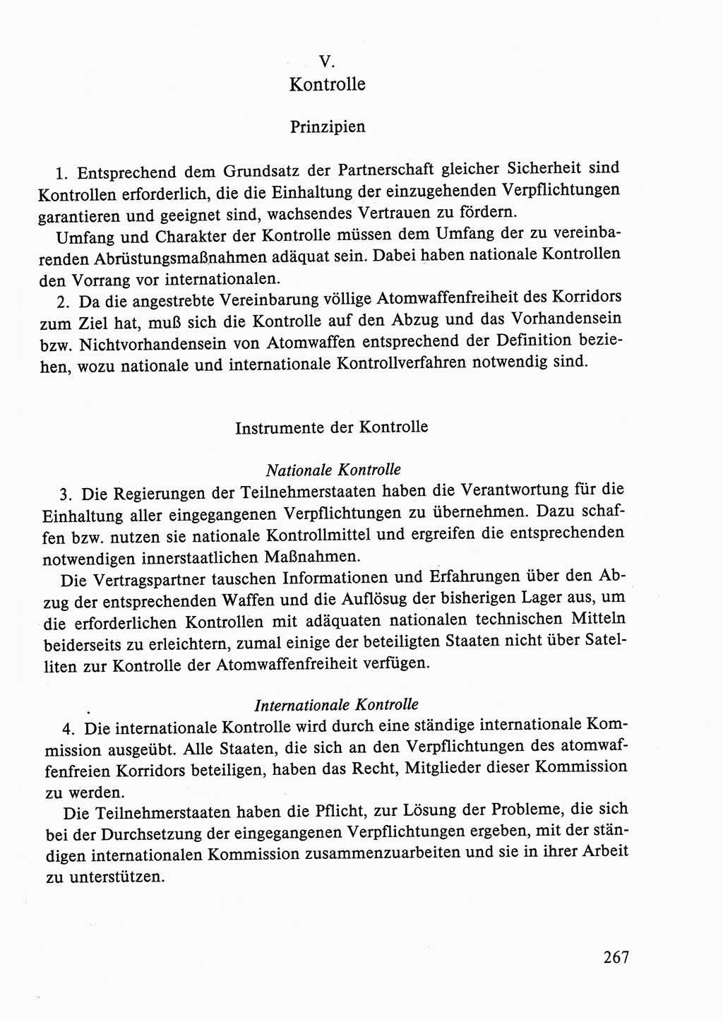 Dokumente der Sozialistischen Einheitspartei Deutschlands (SED) [Deutsche Demokratische Republik (DDR)] 1986-1987, Seite 267 (Dok. SED DDR 1986-1987, S. 267)