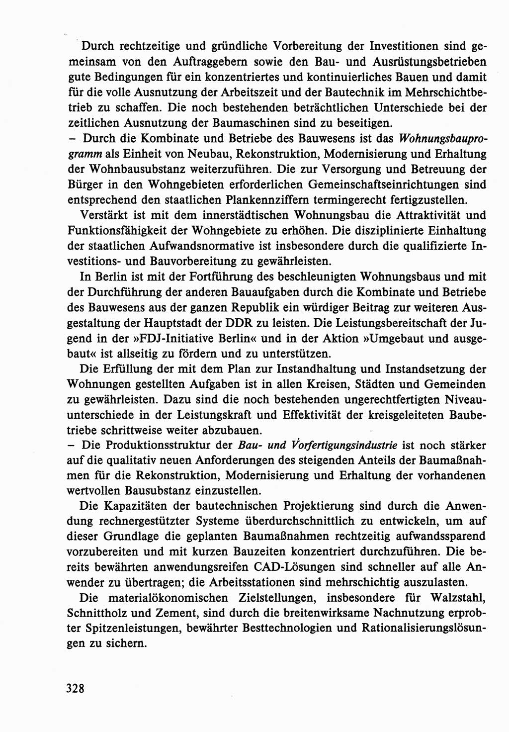 Dokumente der Sozialistischen Einheitspartei Deutschlands (SED) [Deutsche Demokratische Republik (DDR)] 1986-1987, Seite 328 (Dok. SED DDR 1986-1987, S. 328)