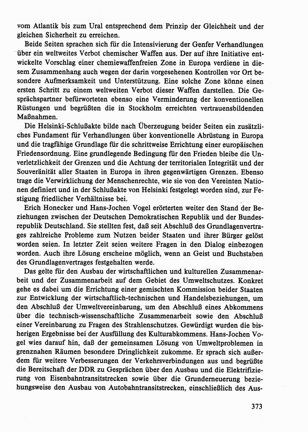 Dokumente der Sozialistischen Einheitspartei Deutschlands (SED) [Deutsche Demokratische Republik (DDR)] 1986-1987, Seite 373 (Dok. SED DDR 1986-1987, S. 373)