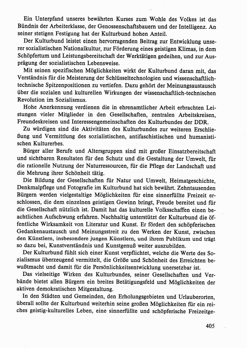 Dokumente der Sozialistischen Einheitspartei Deutschlands (SED) [Deutsche Demokratische Republik (DDR)] 1986-1987, Seite 405 (Dok. SED DDR 1986-1987, S. 405)