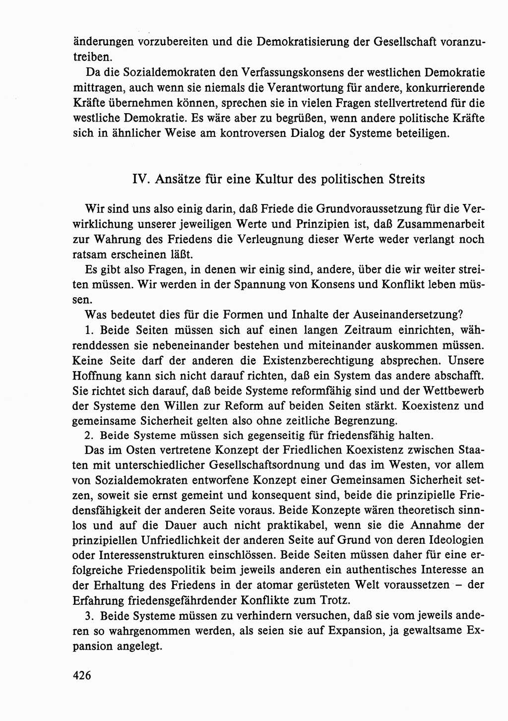 Dokumente der Sozialistischen Einheitspartei Deutschlands (SED) [Deutsche Demokratische Republik (DDR)] 1986-1987, Seite 426 (Dok. SED DDR 1986-1987, S. 426)