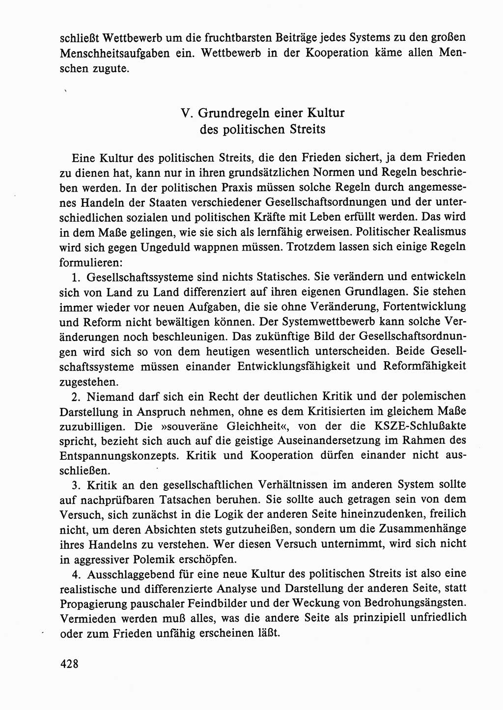 Dokumente der Sozialistischen Einheitspartei Deutschlands (SED) [Deutsche Demokratische Republik (DDR)] 1986-1987, Seite 428 (Dok. SED DDR 1986-1987, S. 428)