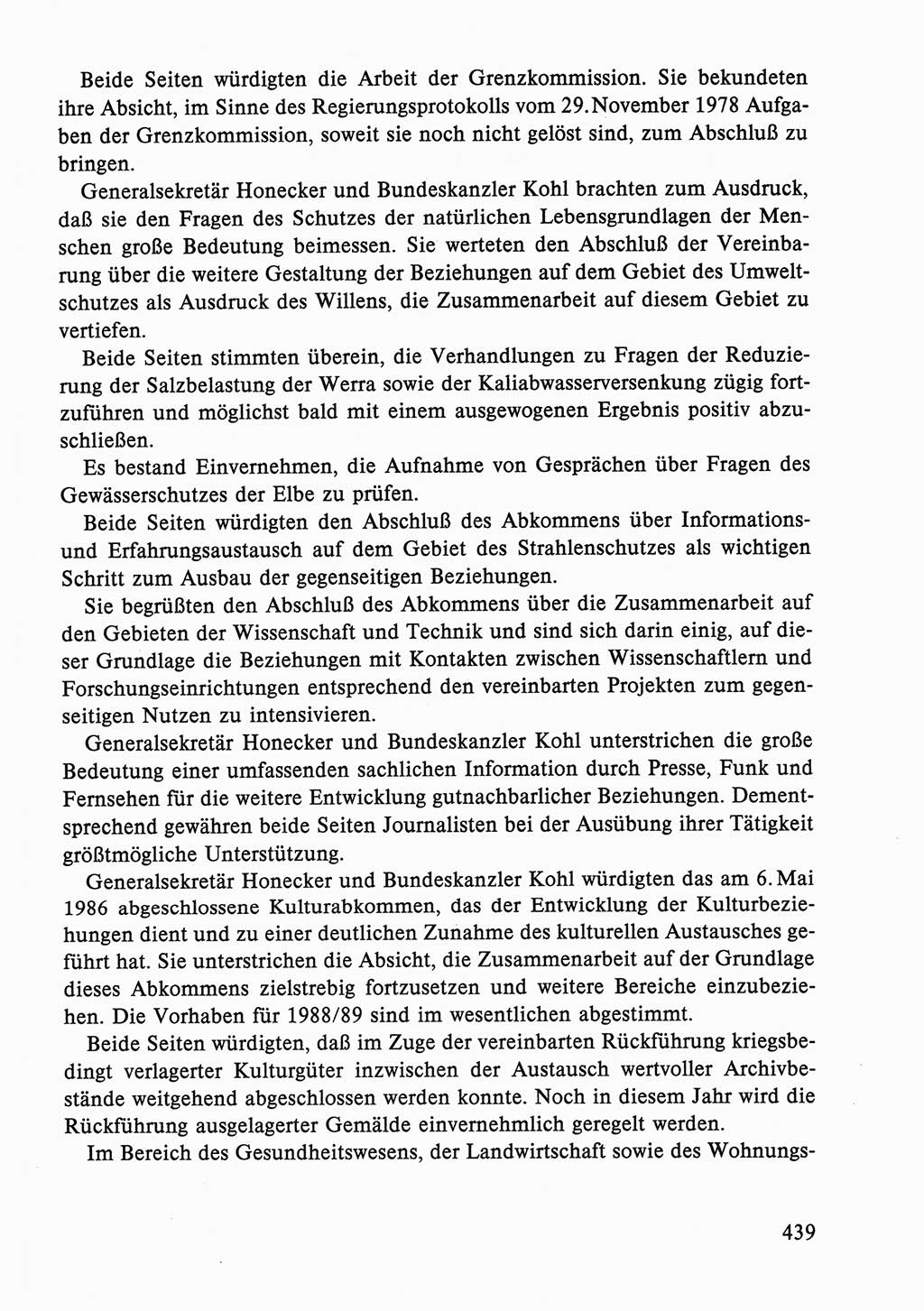 Dokumente der Sozialistischen Einheitspartei Deutschlands (SED) [Deutsche Demokratische Republik (DDR)] 1986-1987, Seite 439 (Dok. SED DDR 1986-1987, S. 439)