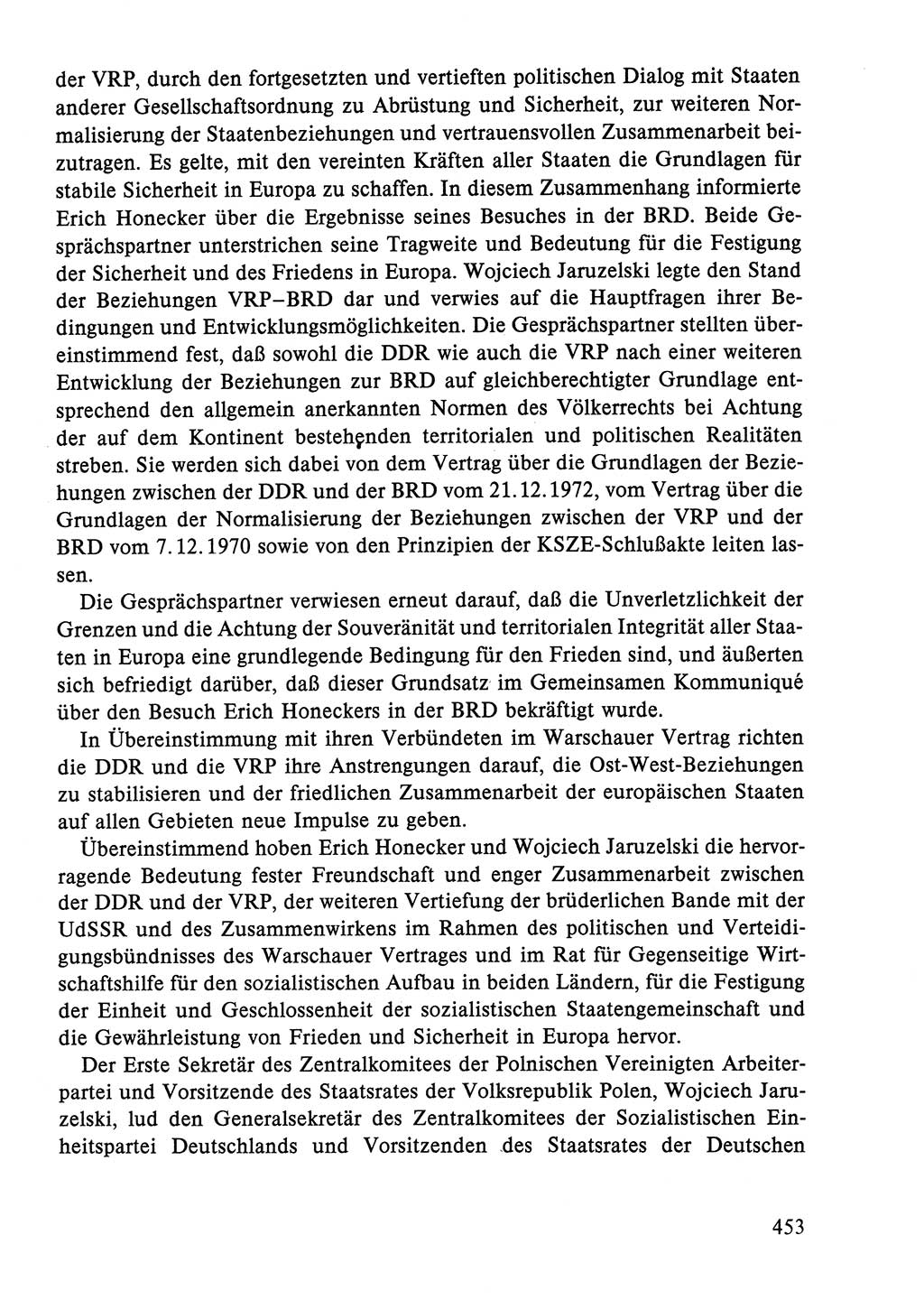Dokumente der Sozialistischen Einheitspartei Deutschlands (SED) [Deutsche Demokratische Republik (DDR)] 1986-1987, Seite 453 (Dok. SED DDR 1986-1987, S. 453)