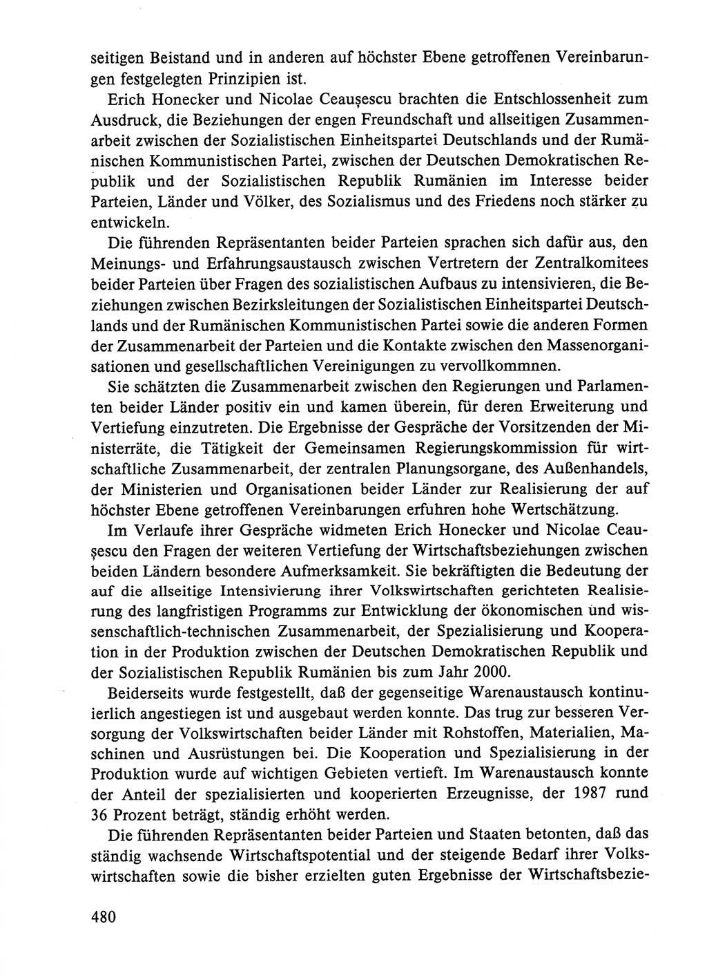 Dokumente der Sozialistischen Einheitspartei Deutschlands (SED) [Deutsche Demokratische Republik (DDR)] 1986-1987, Seite 480 (Dok. SED DDR 1986-1987, S. 480)