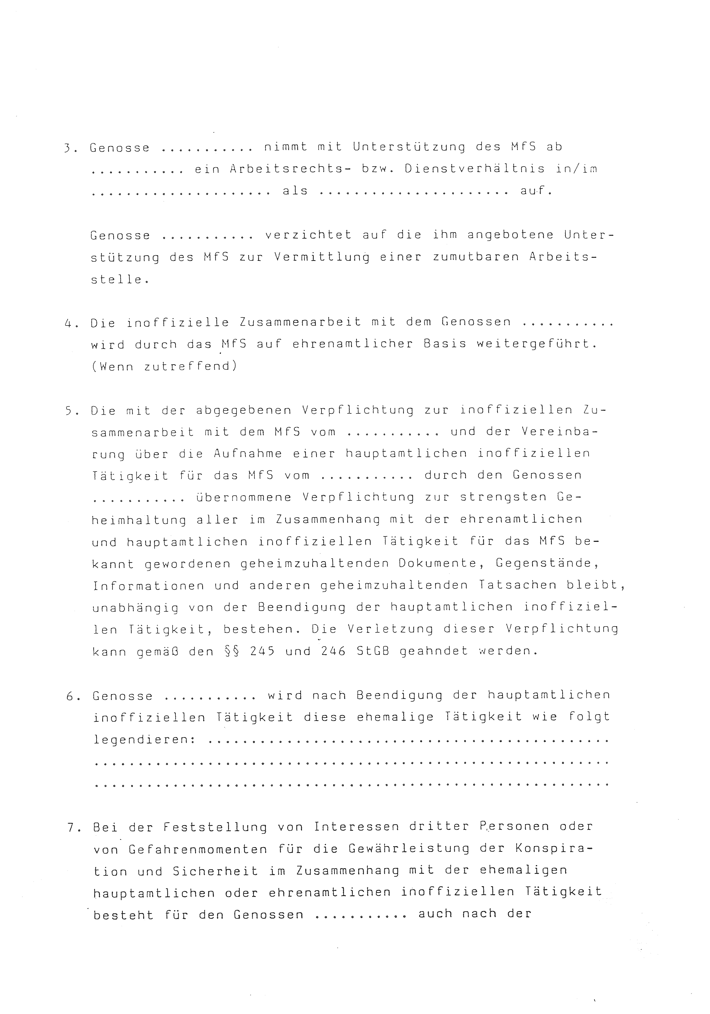 2. Durchführungsbestimmung zur Richtlinie 1/79 über die Arbeit mit hauptamtlichen Mitarbeitern des MfS (HIM), Deutsche Demokratische Republik (DDR), Ministerium für Staatssicherheit (MfS), Der Minister (Mielke), Geheime Verschlußsache (GVS) ooo8-44/86, Berlin 1986, Seite 62 (2. DB RL 1/79 DDR MfS Min. GVS ooo8-44/86 1986, S. 62)