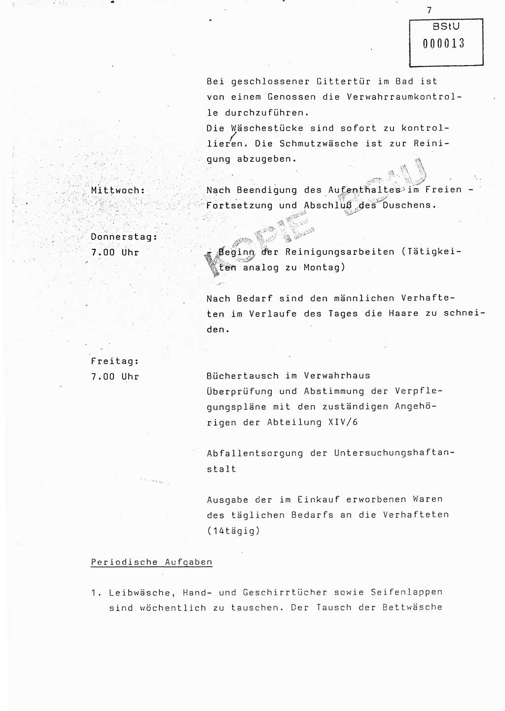 Fachschulabschlußarbeit Oberleutnant Bernd Mekelburg (Abt. ⅩⅣ/2), Oberleutnant Tilo Lilpopp (Abt. ⅩⅣ/2), Ministerium für Staatssicherheit (MfS) [Deutsche Demokratische Republik (DDR)], Abteilung ⅩⅣ, o.D., o.O, o.J., ca. 1986 wg. Bez. DA 1/86, Seite 7 (FS-Abschl.-Arb. MfS DDR Abt. ⅩⅣ 1986, S. 7)