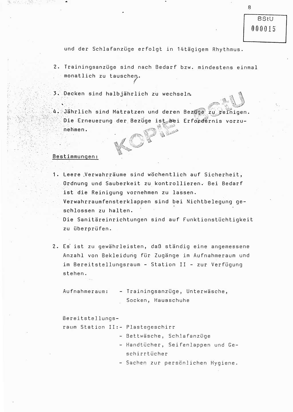 Fachschulabschlußarbeit Oberleutnant Bernd Mekelburg (Abt. ⅩⅣ/2), Oberleutnant Tilo Lilpopp (Abt. ⅩⅣ/2), Ministerium für Staatssicherheit (MfS) [Deutsche Demokratische Republik (DDR)], Abteilung ⅩⅣ, o.D., o.O, o.J., ca. 1986 wg. Bez. DA 1/86, Seite 8 (FS-Abschl.-Arb. MfS DDR Abt. ⅩⅣ 1986, S. 8)