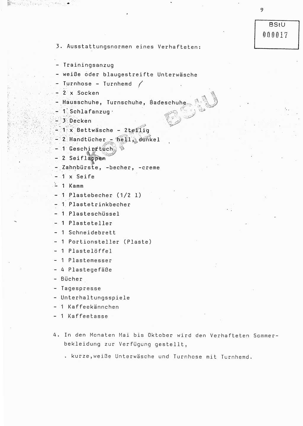 Fachschulabschlußarbeit Oberleutnant Bernd Mekelburg (Abt. ⅩⅣ/2), Oberleutnant Tilo Lilpopp (Abt. ⅩⅣ/2), Ministerium für Staatssicherheit (MfS) [Deutsche Demokratische Republik (DDR)], Abteilung ⅩⅣ, o.D., o.O, o.J., ca. 1986 wg. Bez. DA 1/86, Seite 9 (FS-Abschl.-Arb. MfS DDR Abt. ⅩⅣ 1986, S. 9)