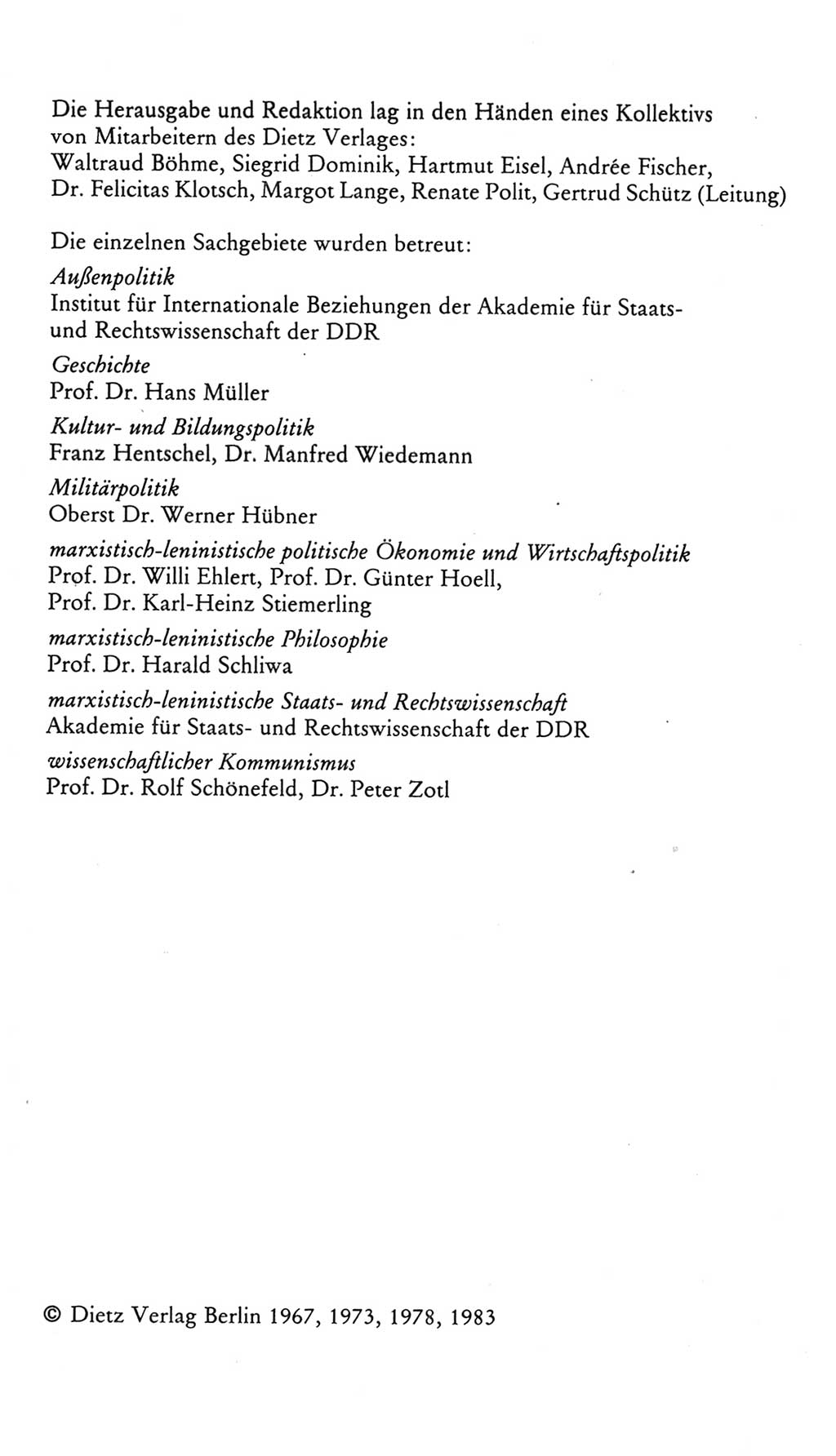 Kleines politisches Wörterbuch [Deutsche Demokratische Republik (DDR)] 1986, Seite 4 (Kl. pol. Wb. DDR 1986, S. 4)