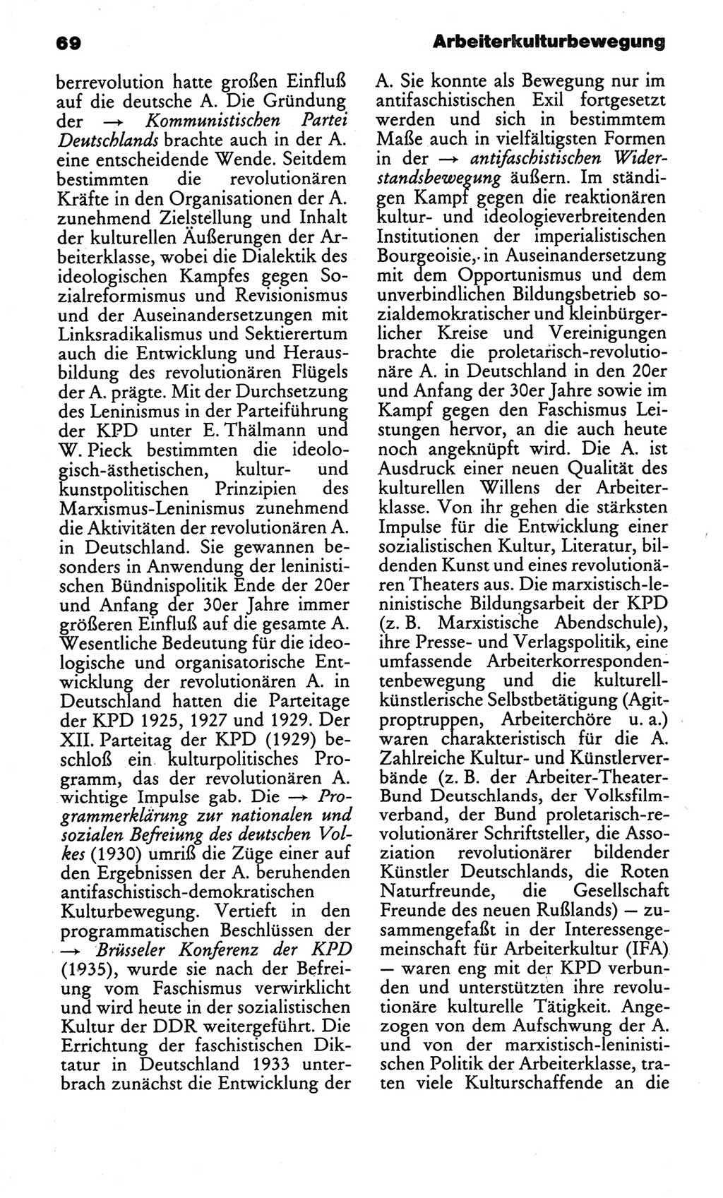 Kleines politisches Wörterbuch [Deutsche Demokratische Republik (DDR)] 1986, Seite 69 (Kl. pol. Wb. DDR 1986, S. 69)