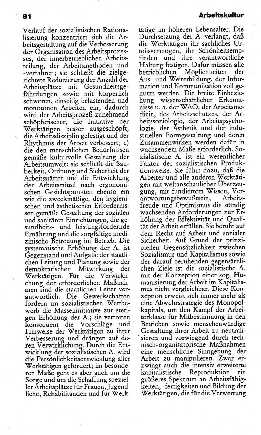 Kleines politisches Wörterbuch [Deutsche Demokratische Republik (DDR)] 1986, Seite 81 (Kl. pol. Wb. DDR 1986, S. 81)