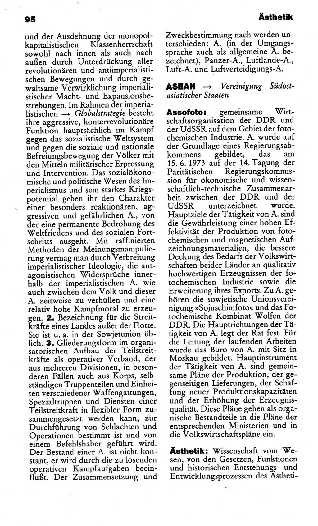 Kleines politisches Wörterbuch [Deutsche Demokratische Republik (DDR)] 1986, Seite 95 (Kl. pol. Wb. DDR 1986, S. 95)