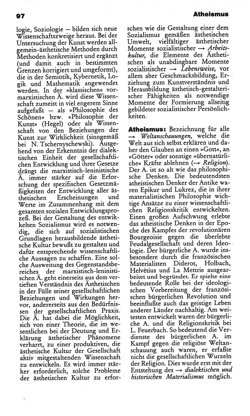 Kleines politisches Wörterbuch [Deutsche Demokratische Republik (DDR)] 1986, Seite 97 (Kl. pol. Wb. DDR 1986, S. 97)