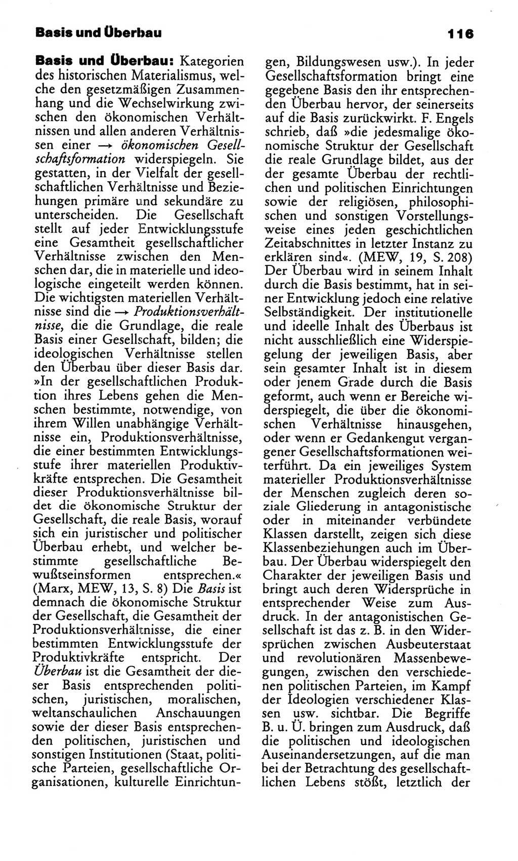 Kleines politisches Wörterbuch [Deutsche Demokratische Republik (DDR)] 1986, Seite 116 (Kl. pol. Wb. DDR 1986, S. 116)