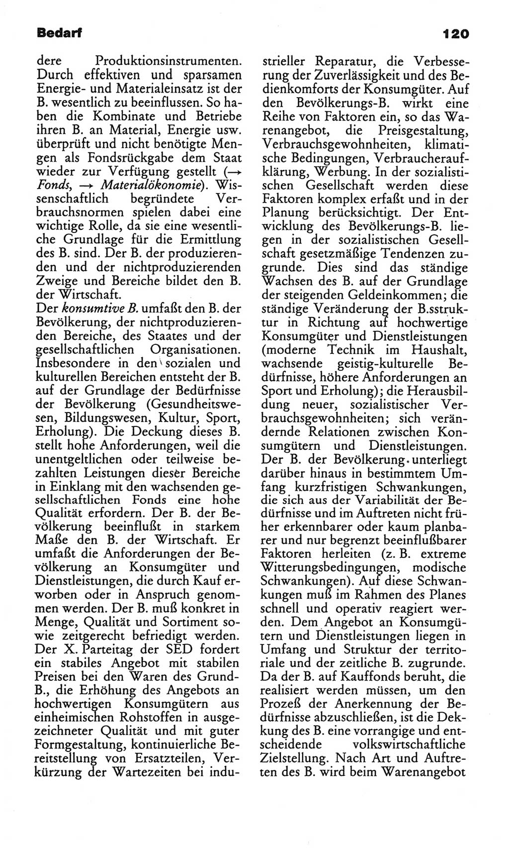 Kleines politisches Wörterbuch [Deutsche Demokratische Republik (DDR)] 1986, Seite 120 (Kl. pol. Wb. DDR 1986, S. 120)