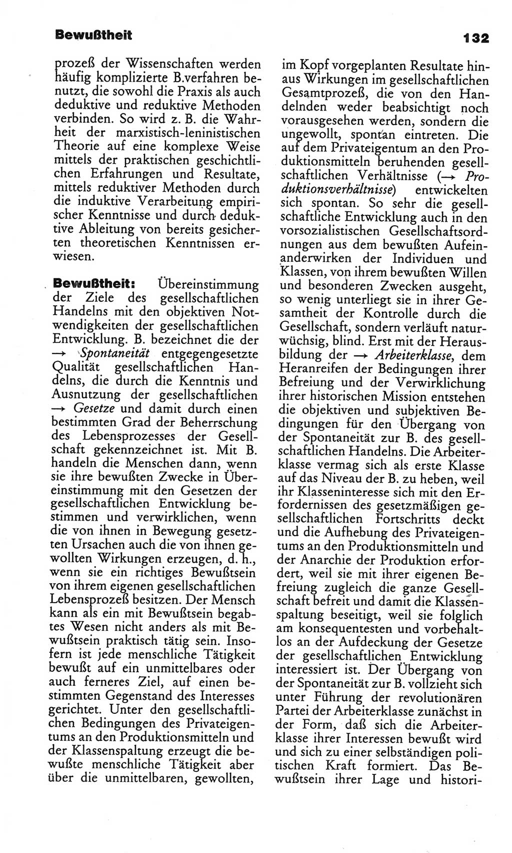 Kleines politisches Wörterbuch [Deutsche Demokratische Republik (DDR)] 1986, Seite 132 (Kl. pol. Wb. DDR 1986, S. 132)