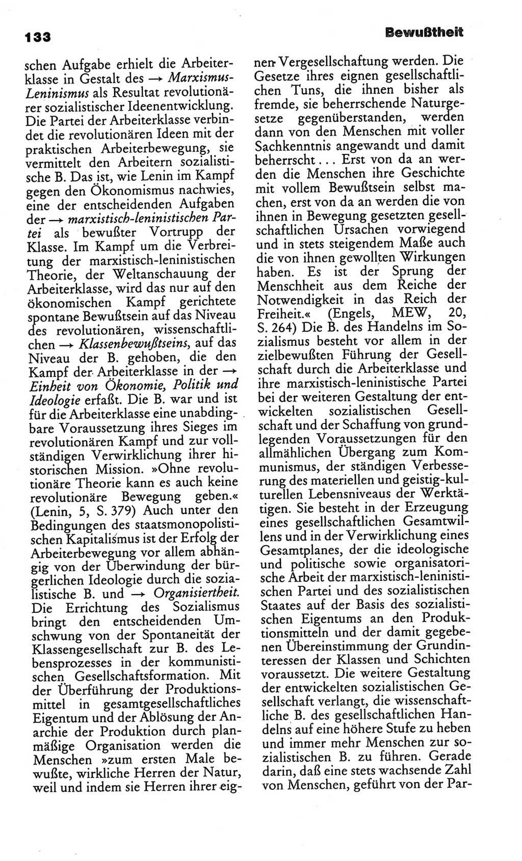 Kleines politisches Wörterbuch [Deutsche Demokratische Republik (DDR)] 1986, Seite 133 (Kl. pol. Wb. DDR 1986, S. 133)