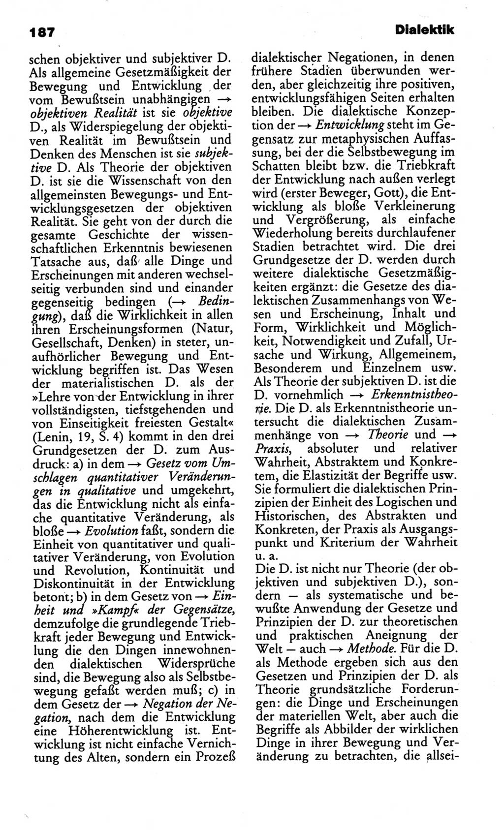 Kleines politisches Wörterbuch [Deutsche Demokratische Republik (DDR)] 1986, Seite 187 (Kl. pol. Wb. DDR 1986, S. 187)