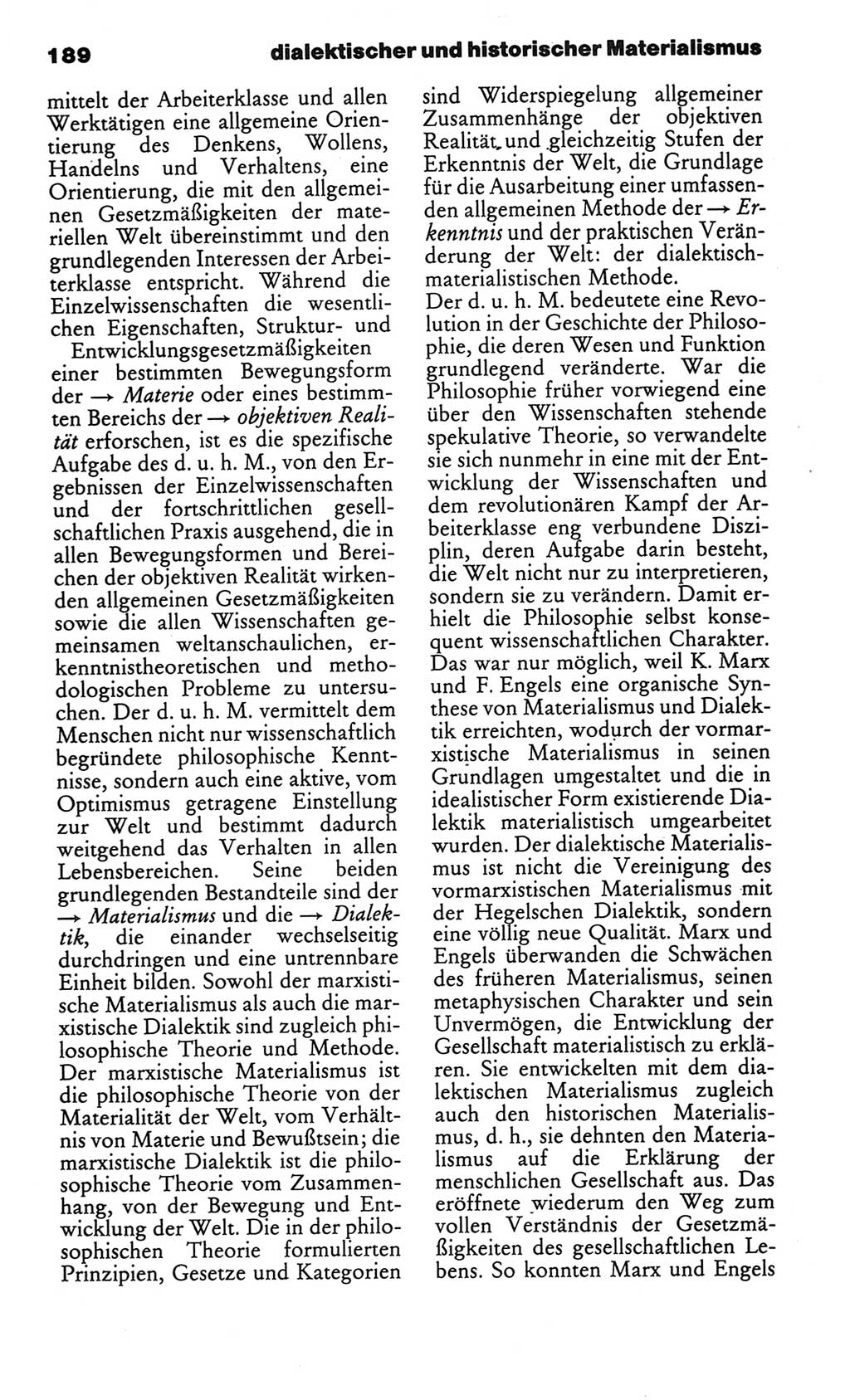Kleines politisches Wörterbuch [Deutsche Demokratische Republik (DDR)] 1986, Seite 189 (Kl. pol. Wb. DDR 1986, S. 189)