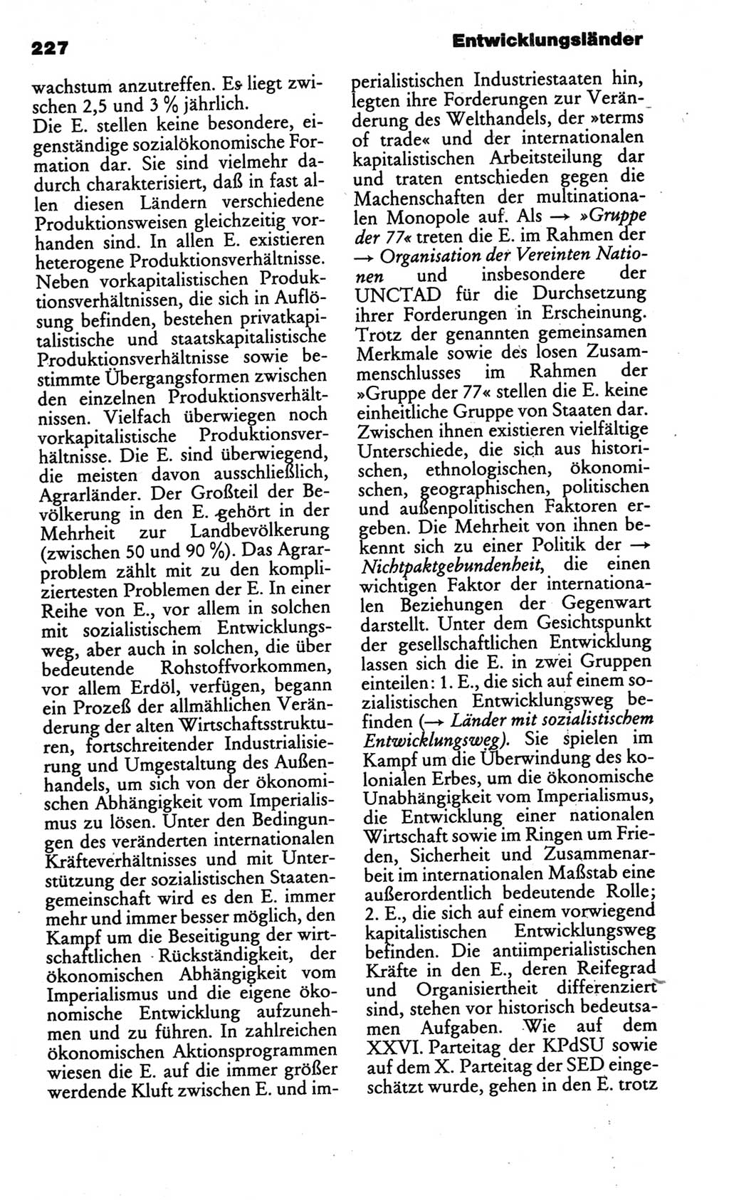 Kleines politisches Wörterbuch [Deutsche Demokratische Republik (DDR)] 1986, Seite 227 (Kl. pol. Wb. DDR 1986, S. 227)