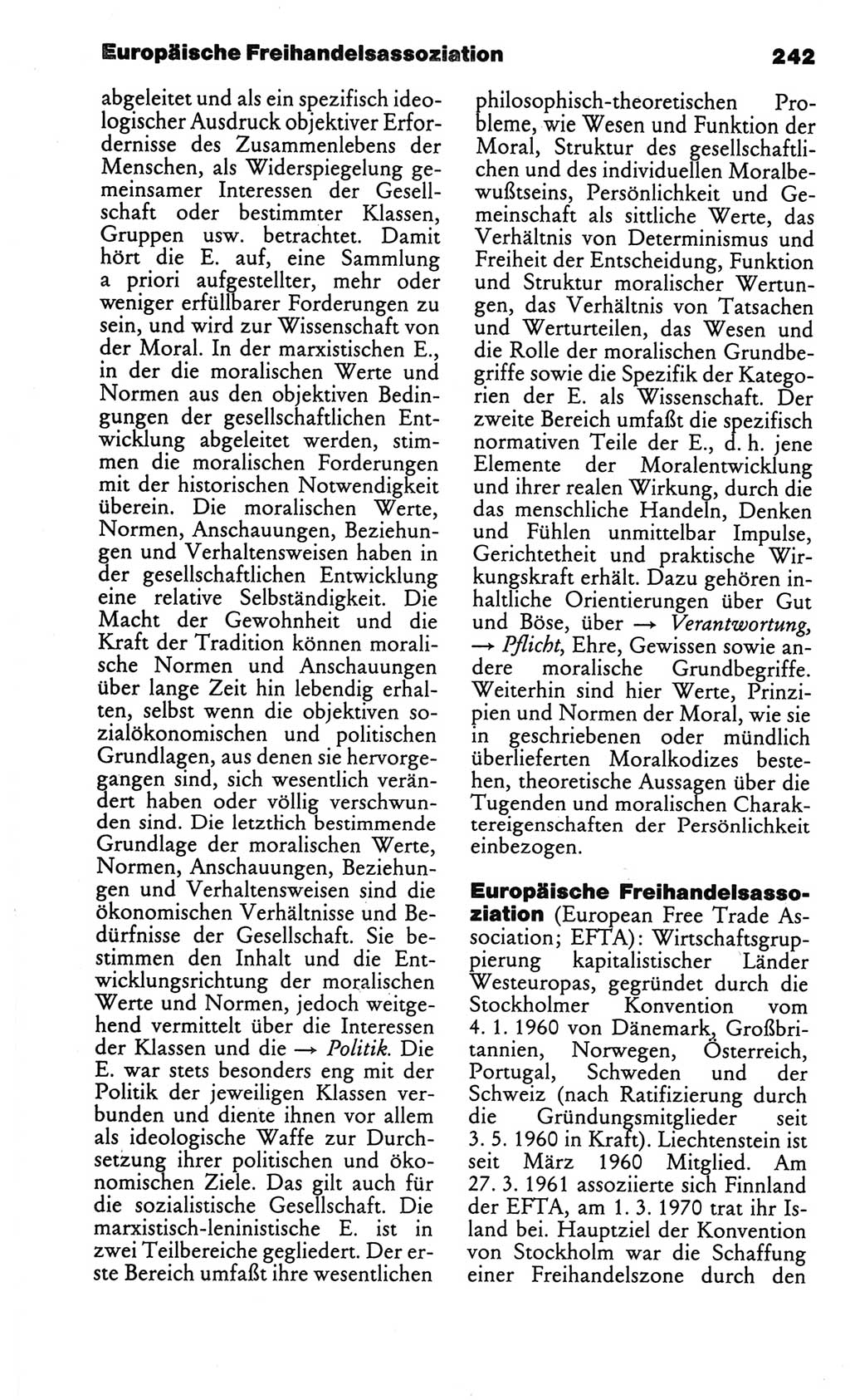 Kleines politisches Wörterbuch [Deutsche Demokratische Republik (DDR)] 1986, Seite 242 (Kl. pol. Wb. DDR 1986, S. 242)