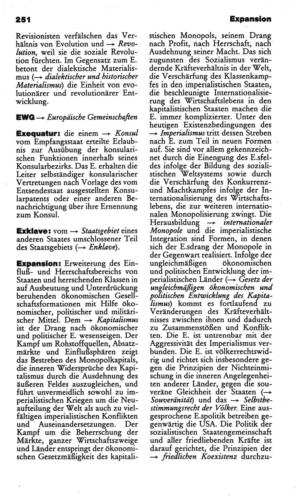 Kleines politisches Wörterbuch [Deutsche Demokratische Republik (DDR)] 1986, Seite 251 (Kl. pol. Wb. DDR 1986, S. 251)