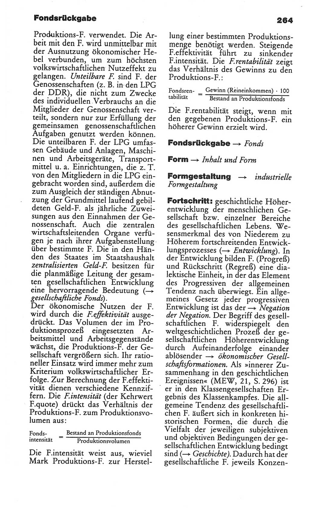Kleines politisches Wörterbuch [Deutsche Demokratische Republik (DDR)] 1986, Seite 264 (Kl. pol. Wb. DDR 1986, S. 264)