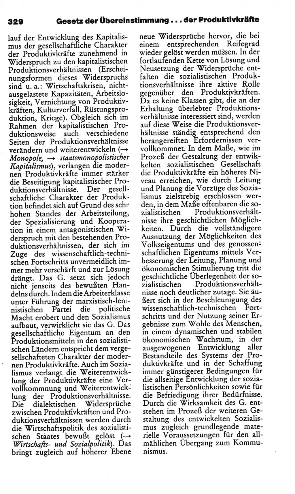 Kleines politisches Wörterbuch [Deutsche Demokratische Republik (DDR)] 1986, Seite 329 (Kl. pol. Wb. DDR 1986, S. 329)