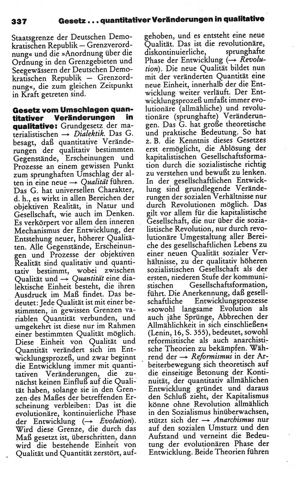 Kleines politisches Wörterbuch [Deutsche Demokratische Republik (DDR)] 1986, Seite 337 (Kl. pol. Wb. DDR 1986, S. 337)