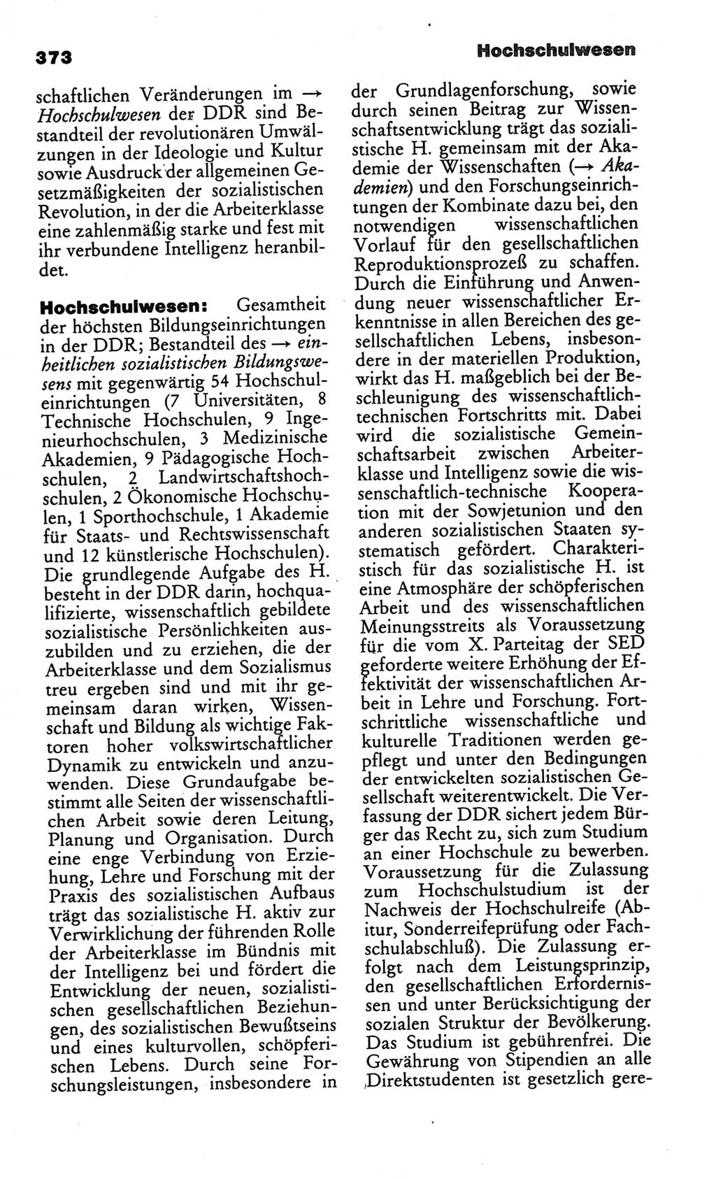 Kleines politisches Wörterbuch [Deutsche Demokratische Republik (DDR)] 1986, Seite 373 (Kl. pol. Wb. DDR 1986, S. 373)