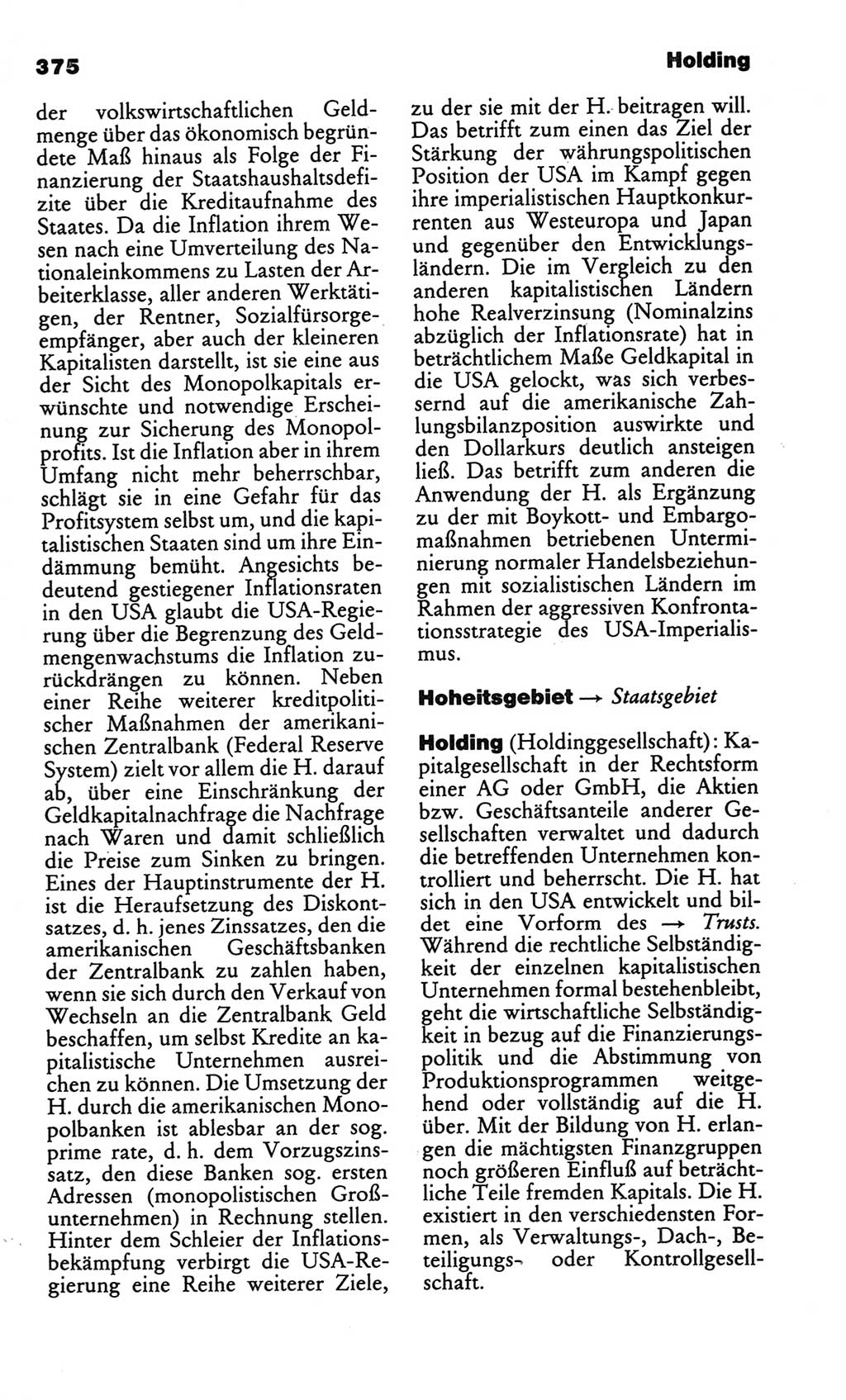 Kleines politisches Wörterbuch [Deutsche Demokratische Republik (DDR)] 1986, Seite 375 (Kl. pol. Wb. DDR 1986, S. 375)