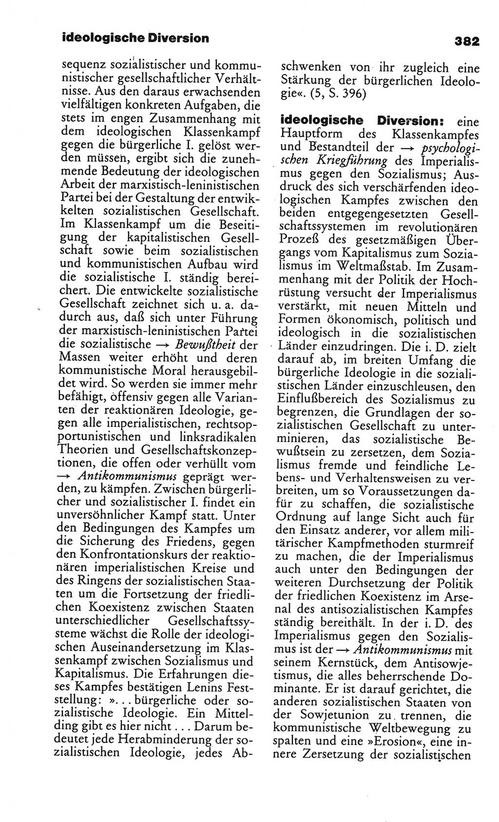 Kleines politisches Wörterbuch [Deutsche Demokratische Republik (DDR)] 1986, Seite 382 (Kl. pol. Wb. DDR 1986, S. 382)