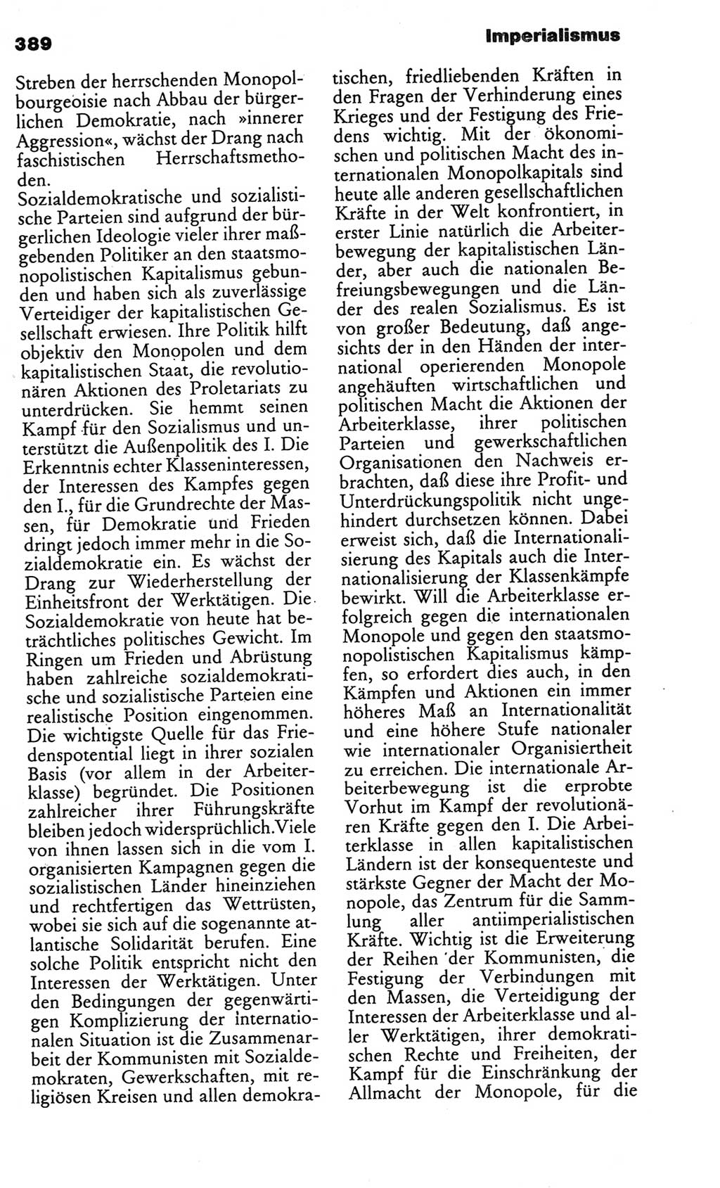 Kleines politisches Wörterbuch [Deutsche Demokratische Republik (DDR)] 1986, Seite 389 (Kl. pol. Wb. DDR 1986, S. 389)