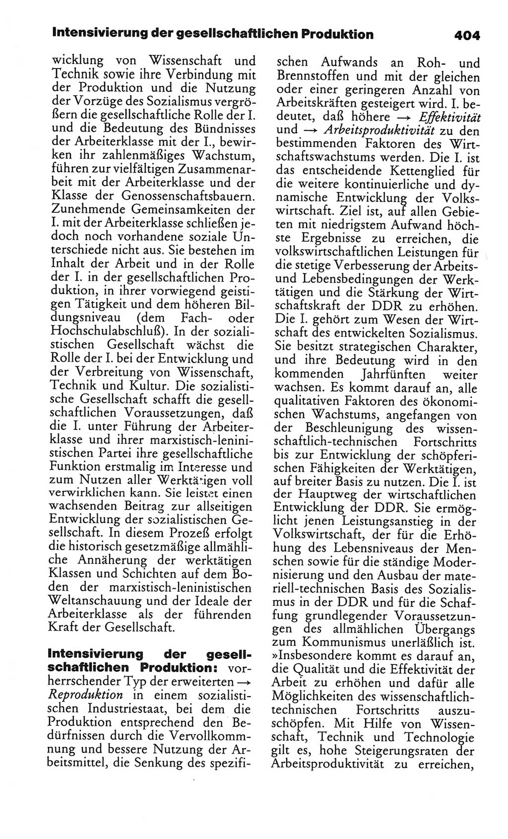 Kleines politisches Wörterbuch [Deutsche Demokratische Republik (DDR)] 1986, Seite 404 (Kl. pol. Wb. DDR 1986, S. 404)