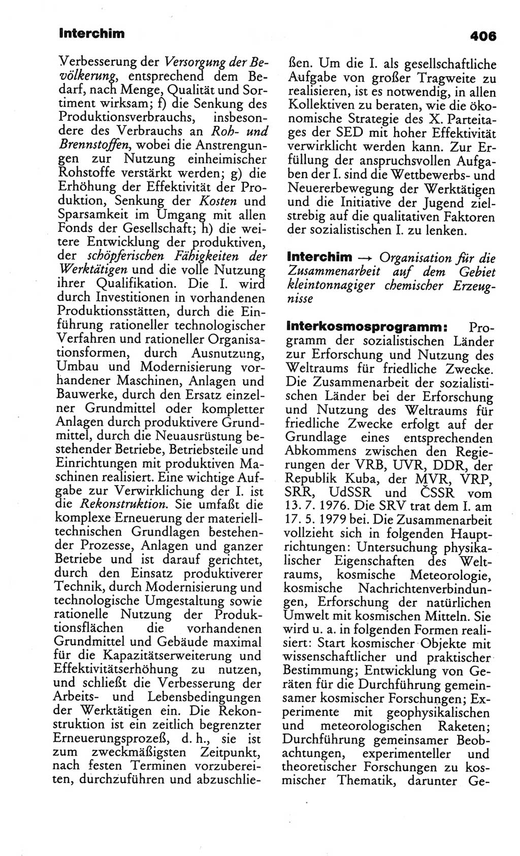 Kleines politisches Wörterbuch [Deutsche Demokratische Republik (DDR)] 1986, Seite 406 (Kl. pol. Wb. DDR 1986, S. 406)