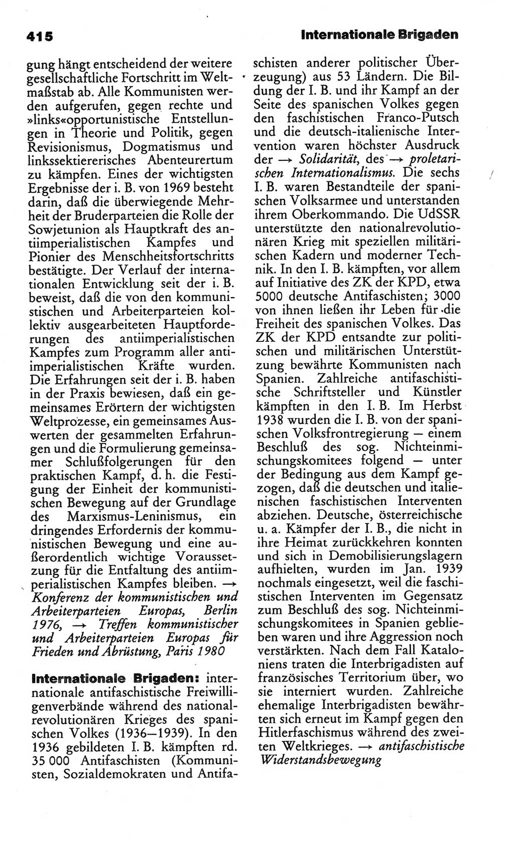 Kleines politisches Wörterbuch [Deutsche Demokratische Republik (DDR)] 1986, Seite 415 (Kl. pol. Wb. DDR 1986, S. 415)