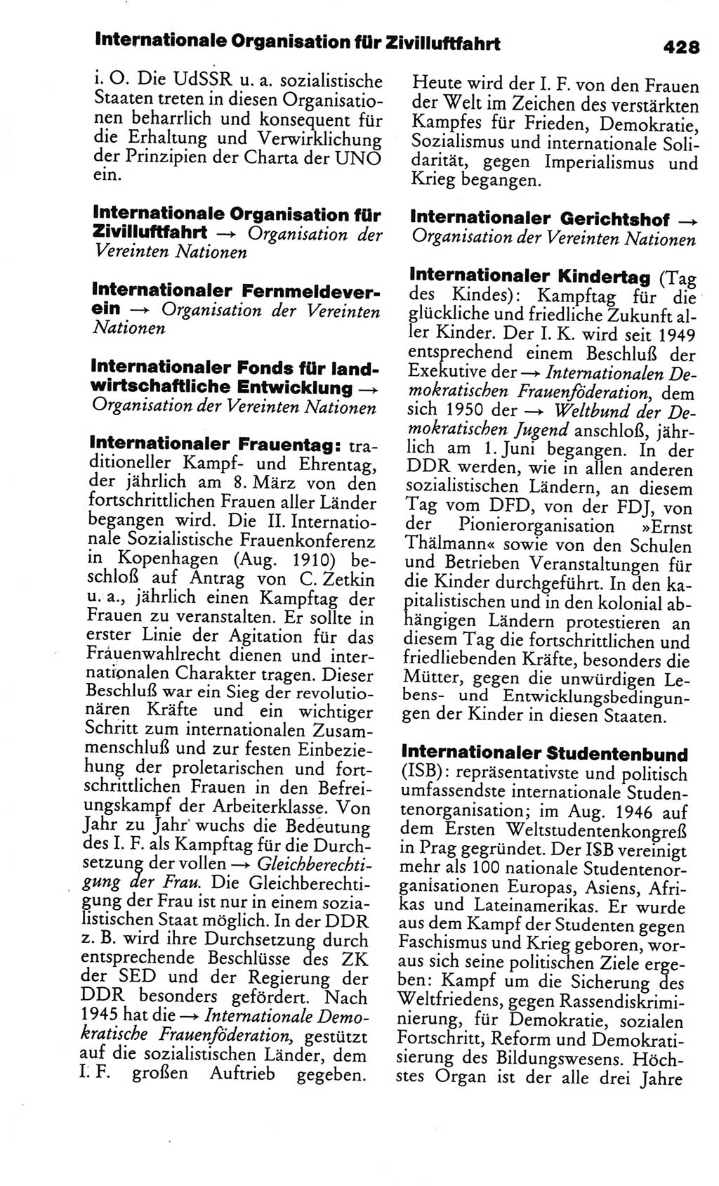 Kleines politisches Wörterbuch [Deutsche Demokratische Republik (DDR)] 1986, Seite 428 (Kl. pol. Wb. DDR 1986, S. 428)