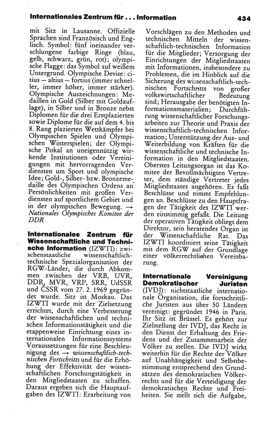 Kleines politisches Wörterbuch [Deutsche Demokratische Republik (DDR)] 1986, Seite 434 (Kl. pol. Wb. DDR 1986, S. 434)