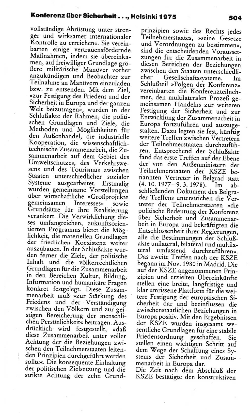 Kleines politisches Wörterbuch [Deutsche Demokratische Republik (DDR)] 1986, Seite 504 (Kl. pol. Wb. DDR 1986, S. 504)