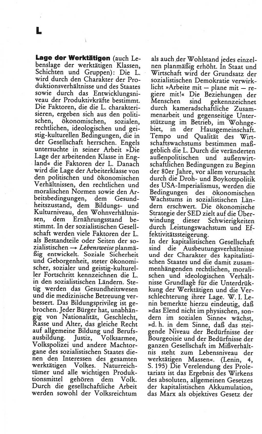 Kleines politisches Wörterbuch [Deutsche Demokratische Republik (DDR)] 1986, Seite 550 (Kl. pol. Wb. DDR 1986, S. 550)