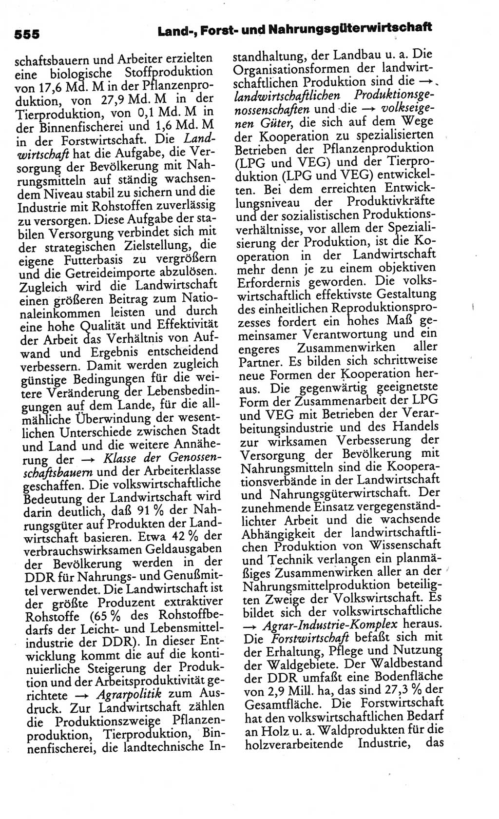 Kleines politisches Wörterbuch [Deutsche Demokratische Republik (DDR)] 1986, Seite 555 (Kl. pol. Wb. DDR 1986, S. 555)
