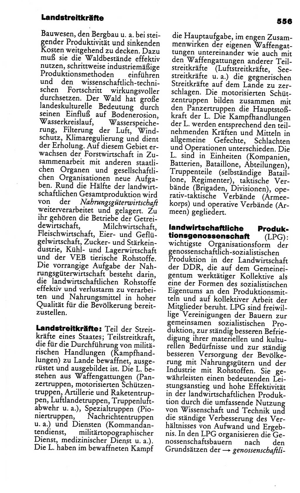 Kleines politisches Wörterbuch [Deutsche Demokratische Republik (DDR)] 1986, Seite 556 (Kl. pol. Wb. DDR 1986, S. 556)